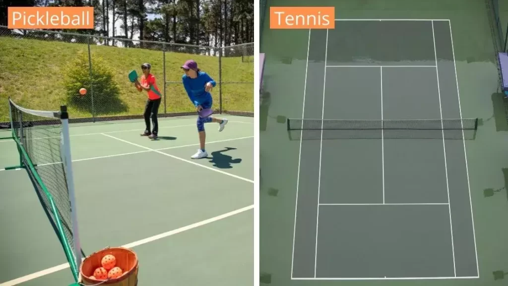 Tennis vs pickleball