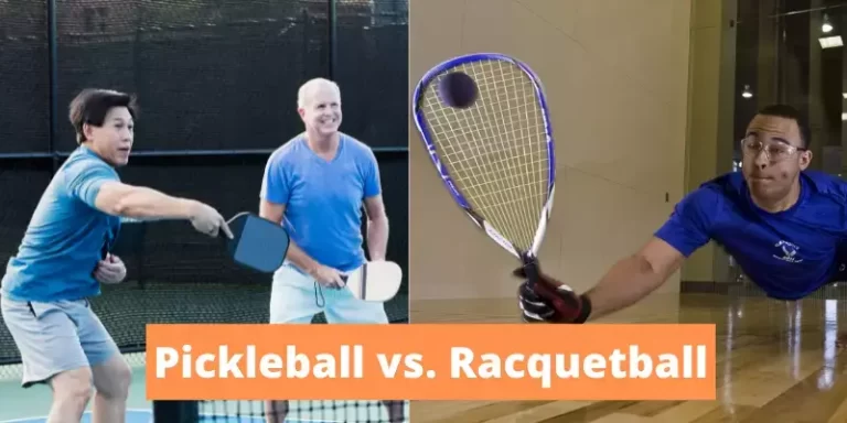 Pickleball vs. Racquetball