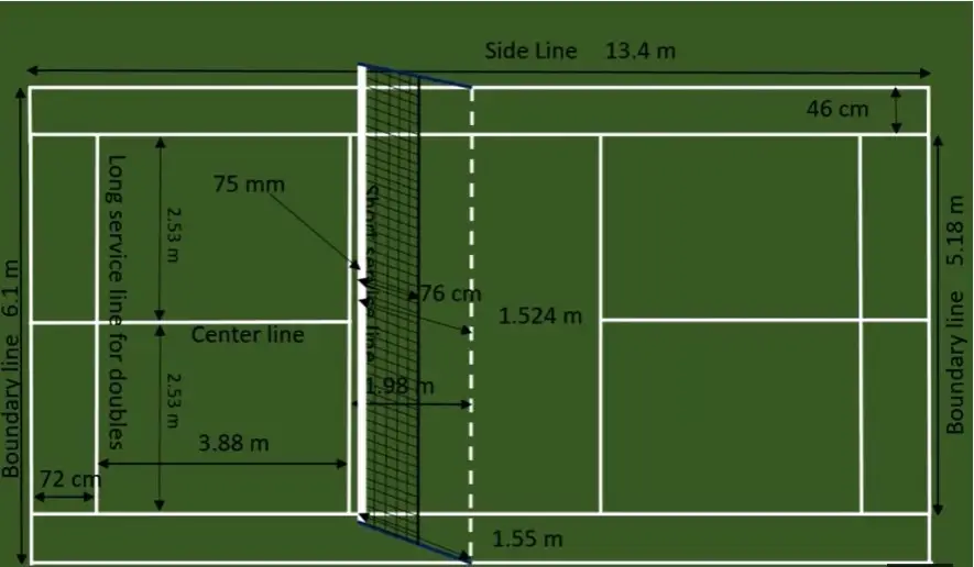 Badminton-Court