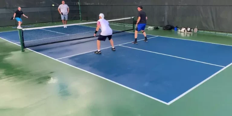 Can you play Pickleball on a wet court