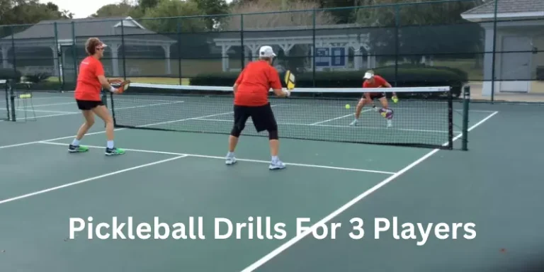 Pickleball Drills for 3 Players