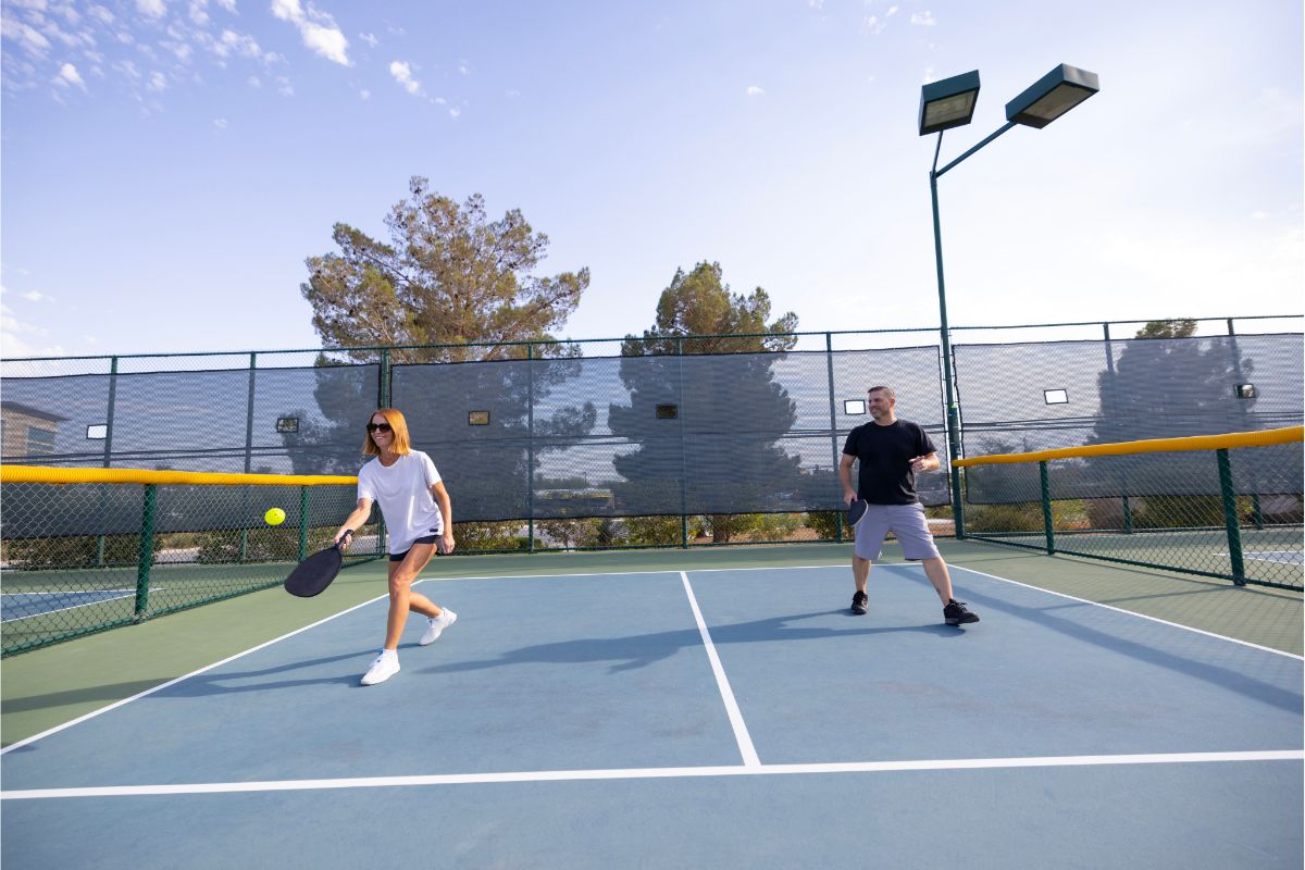 A Pickleball Court Is Smaller Than A Tennis Court